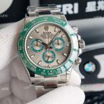 Swiss Grade 1 Copy Rolex Cosmograph Daytona ETA7750 Watch Gray Dial Stainless Steel